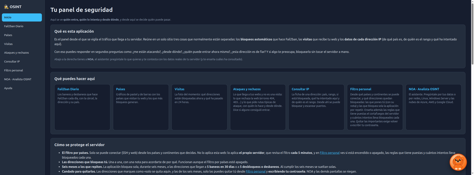 Home page of OSINT